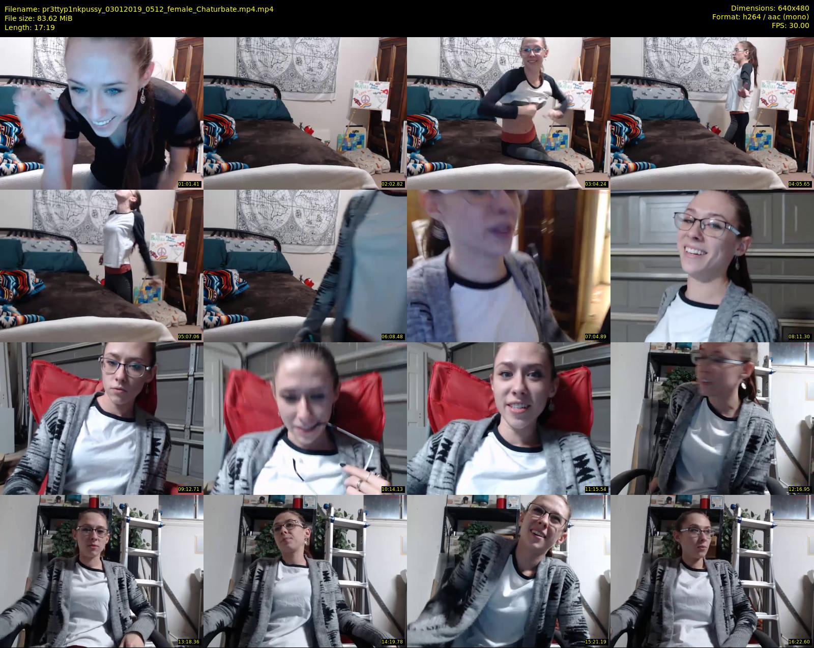 pr3ttyp1nkpussy — 18 minute Chaturbate couple cam show recording, 480p, Jan 3, 2019