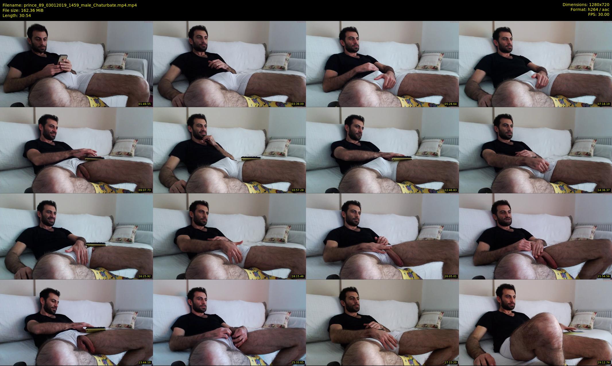 prince_89 — 31 minute Chaturbate male cam show recording, 720p, Jan 3, 2019