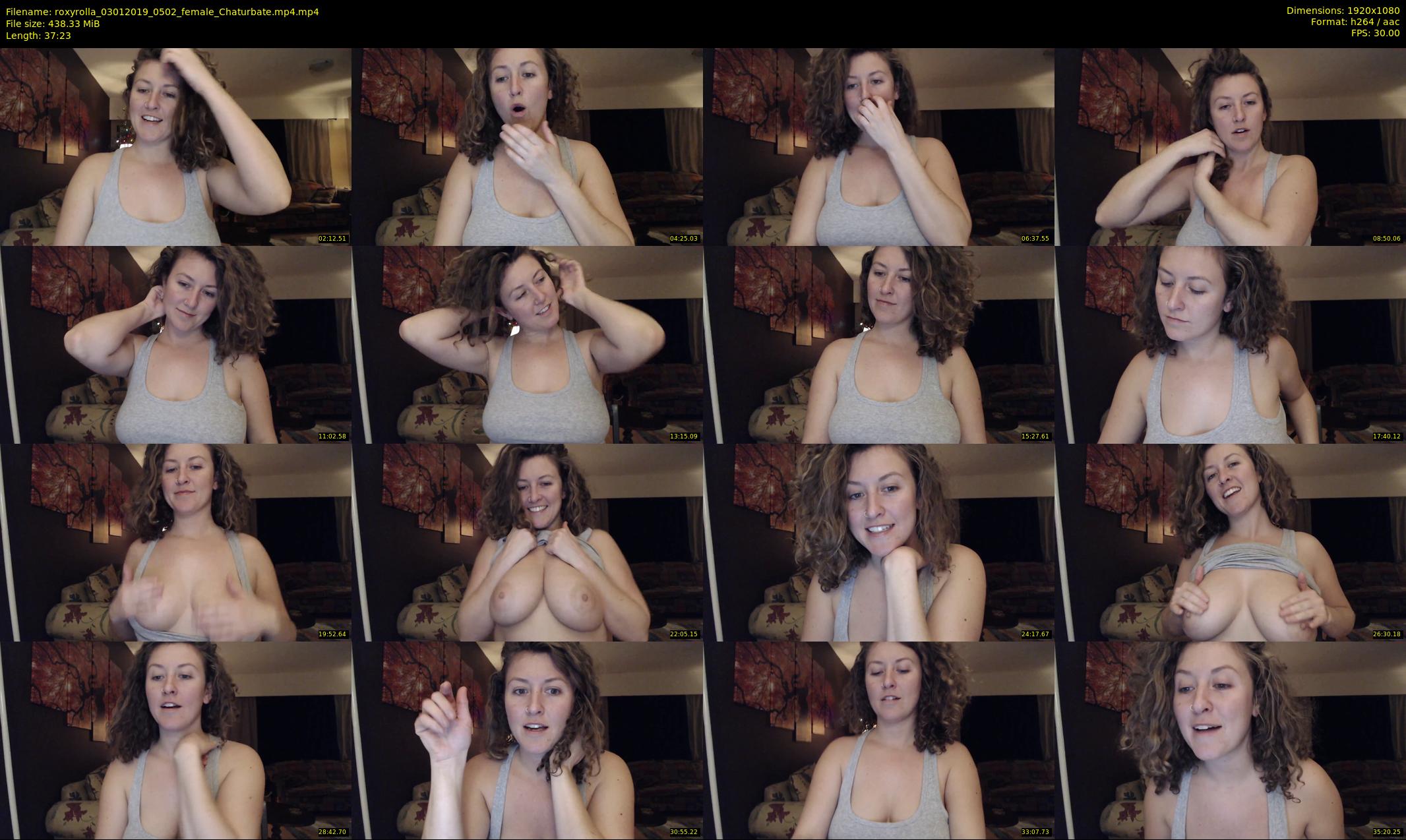 roxyrolla — 38 minute Chaturbate female cam show recording, 1080p, Jan 3, 2019