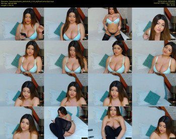 SamyraX — 117 minute MyFreeCams cam show recording, 480p, Jan 4, 2019