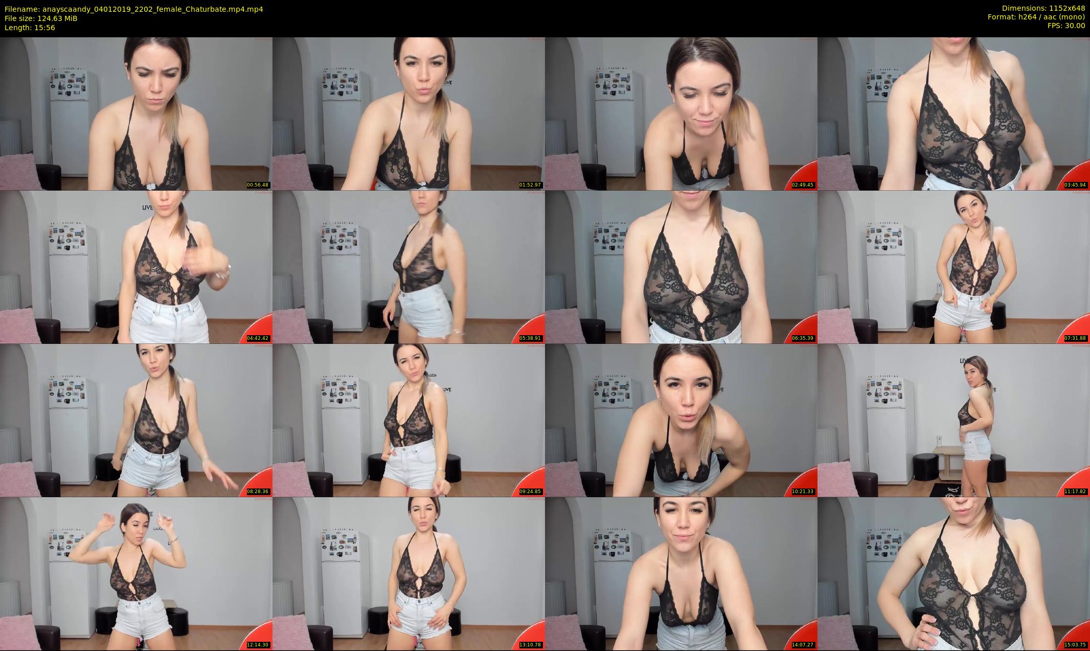 anayscaandy — 16 minute Chaturbate female cam show recording, 480p, Jan 4, 2019