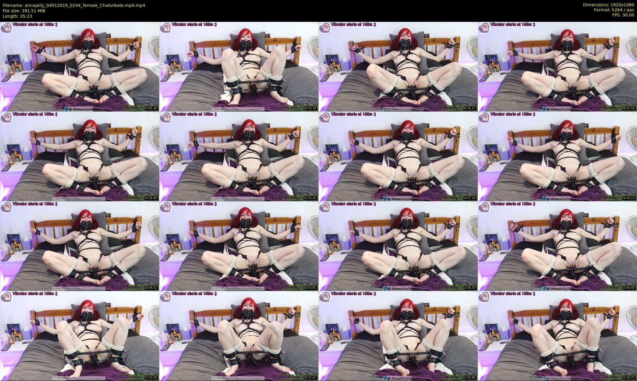 annajelly — 36 minute Chaturbate couple cam show recording, 1080p, Jan 4, 2019