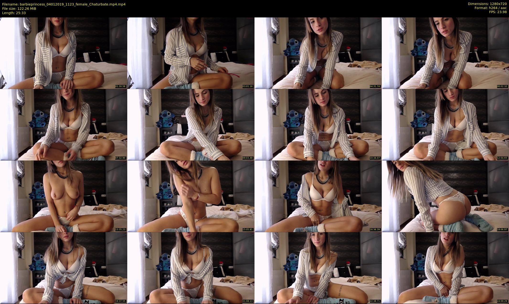 barbieprincess — 26 minute Chaturbate female cam show recording, 720p, Jan 4, 2019
