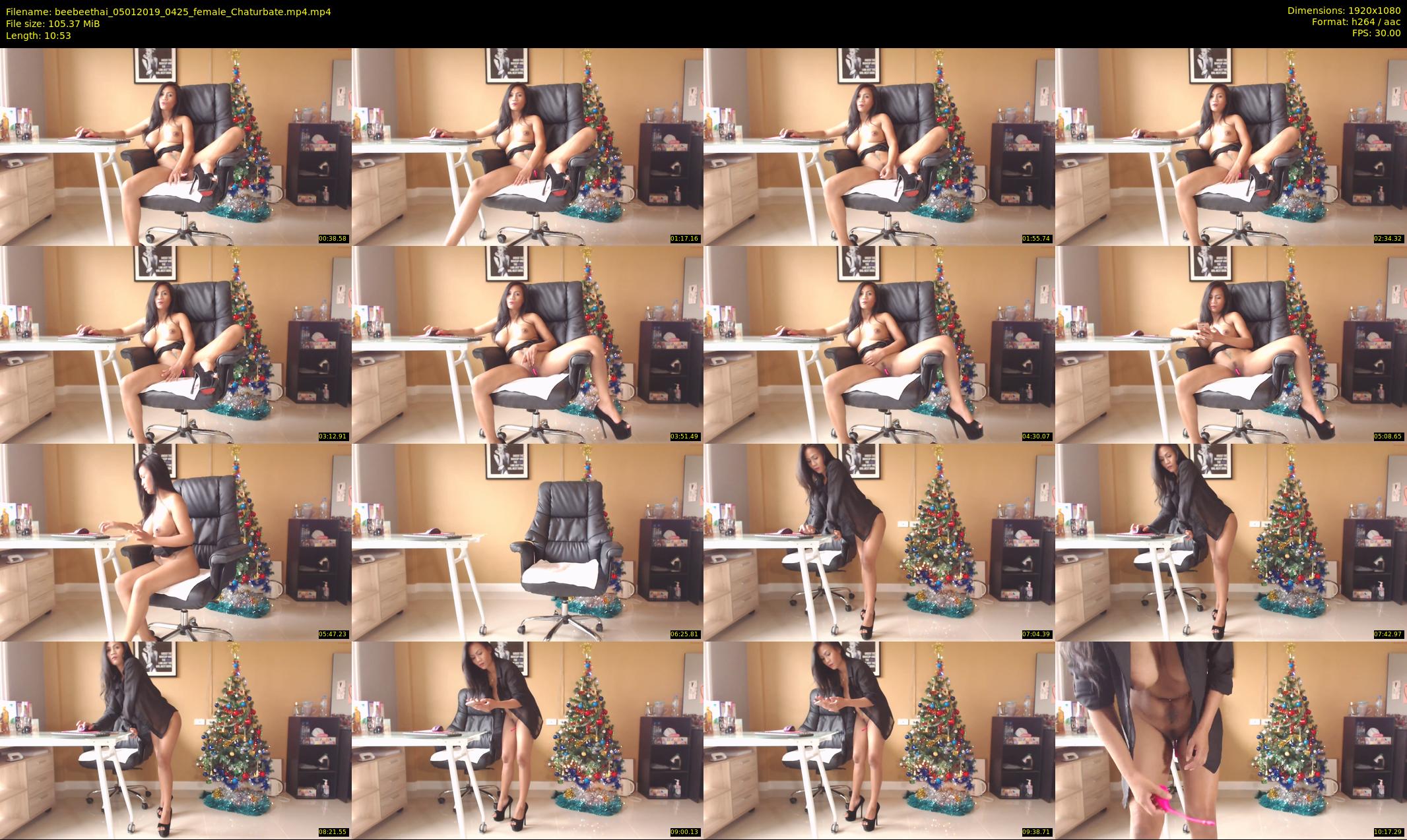 beebeethai — 11 minute Chaturbate female cam show recording, 1080p, Jan 5, 2019