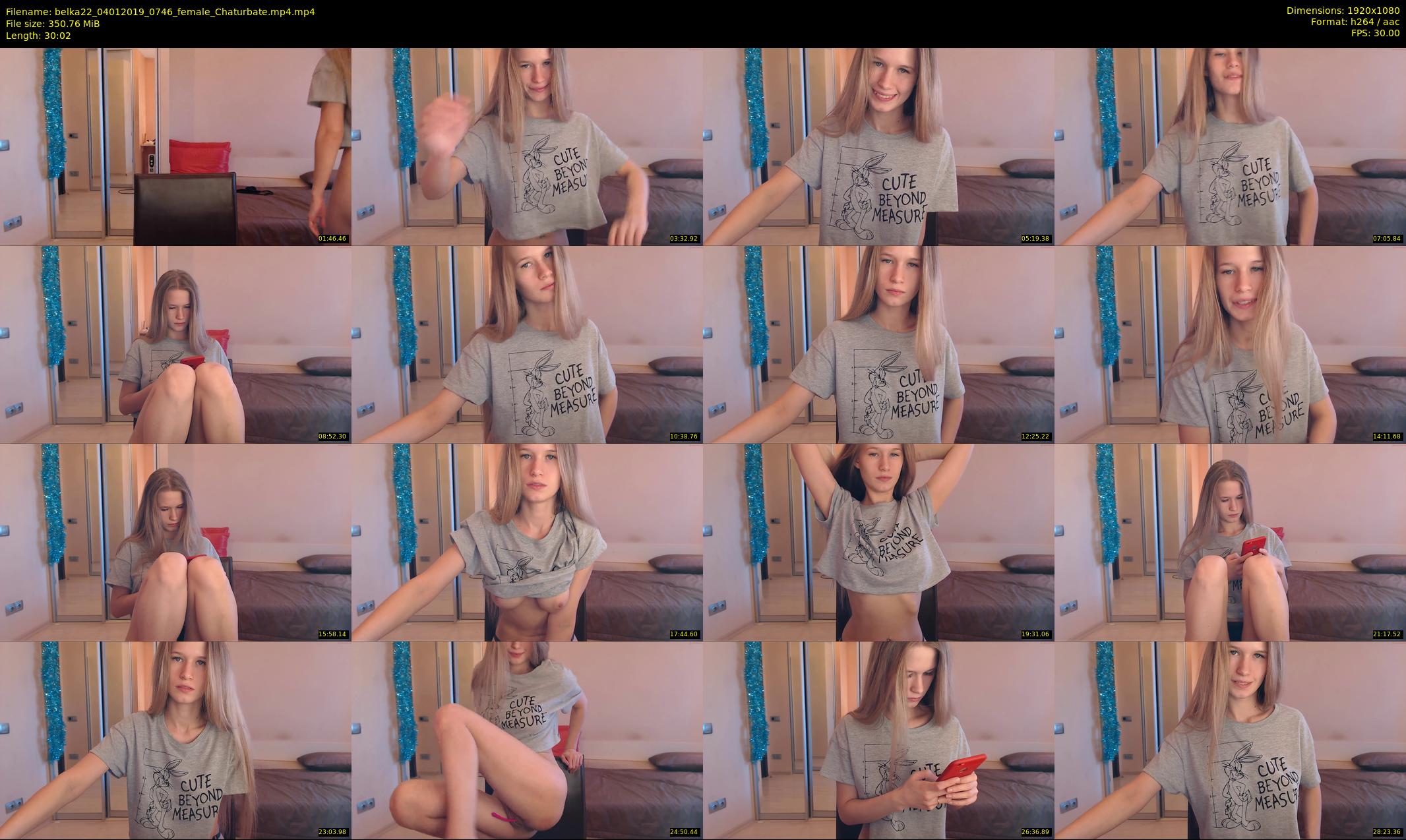 belka22 — 31 minute Chaturbate female cam show recording, 1080p, Jan 4, 2019