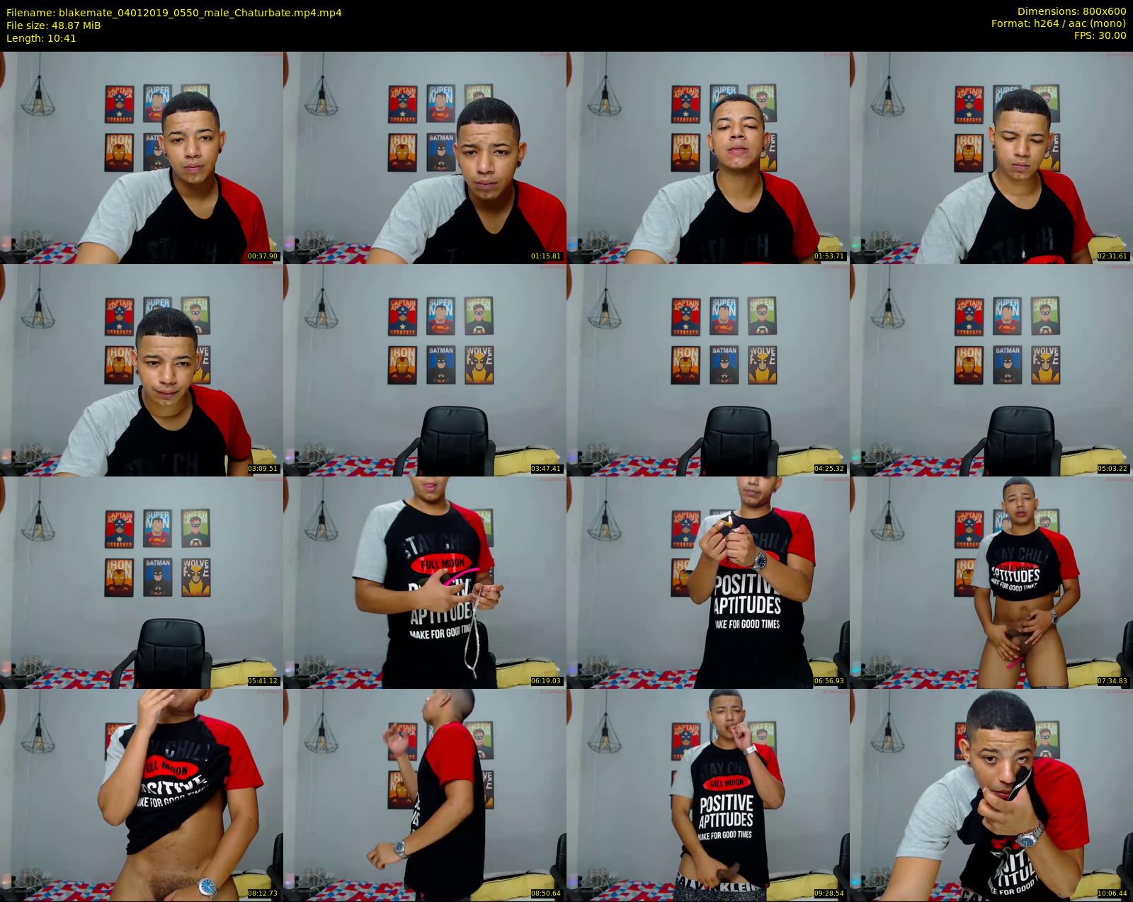 blakemate — 11 minute Chaturbate male cam show recording, 480p, Jan 4, 2019