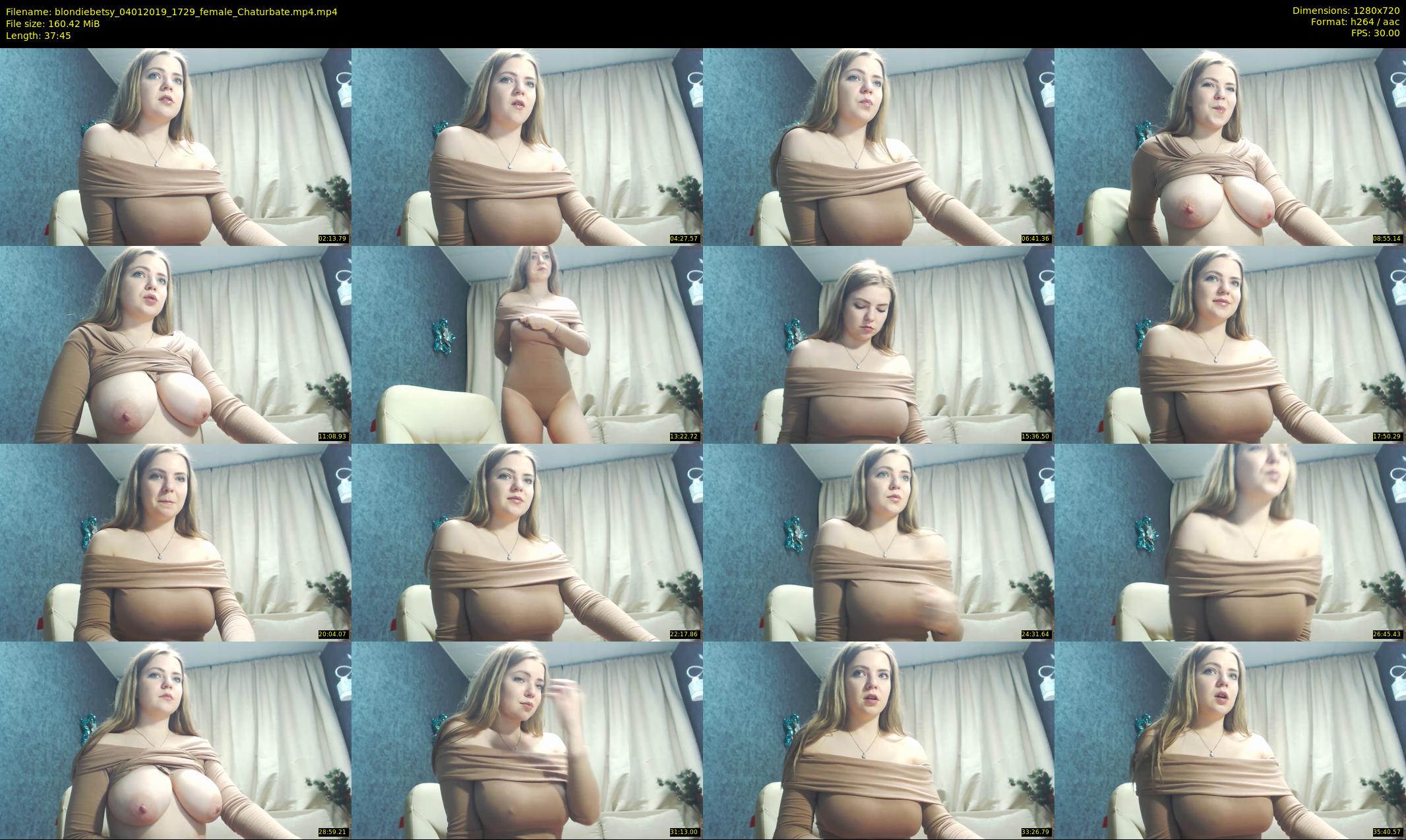 blondiebetsy — 38 minute Chaturbate female cam show recording, 720p, Jan 4, 2019