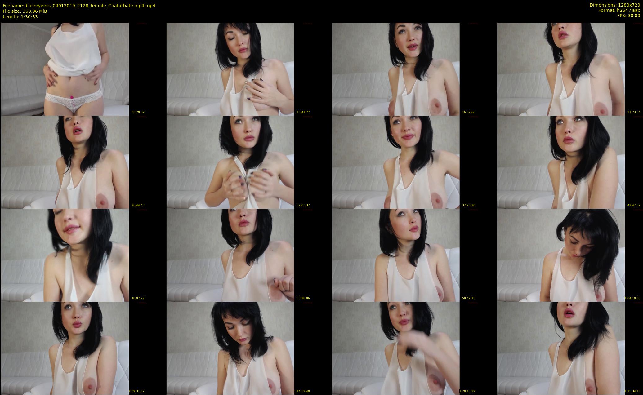 blueeyeess — 91 minute Chaturbate female cam show recording, 720p, Jan 4, 2019