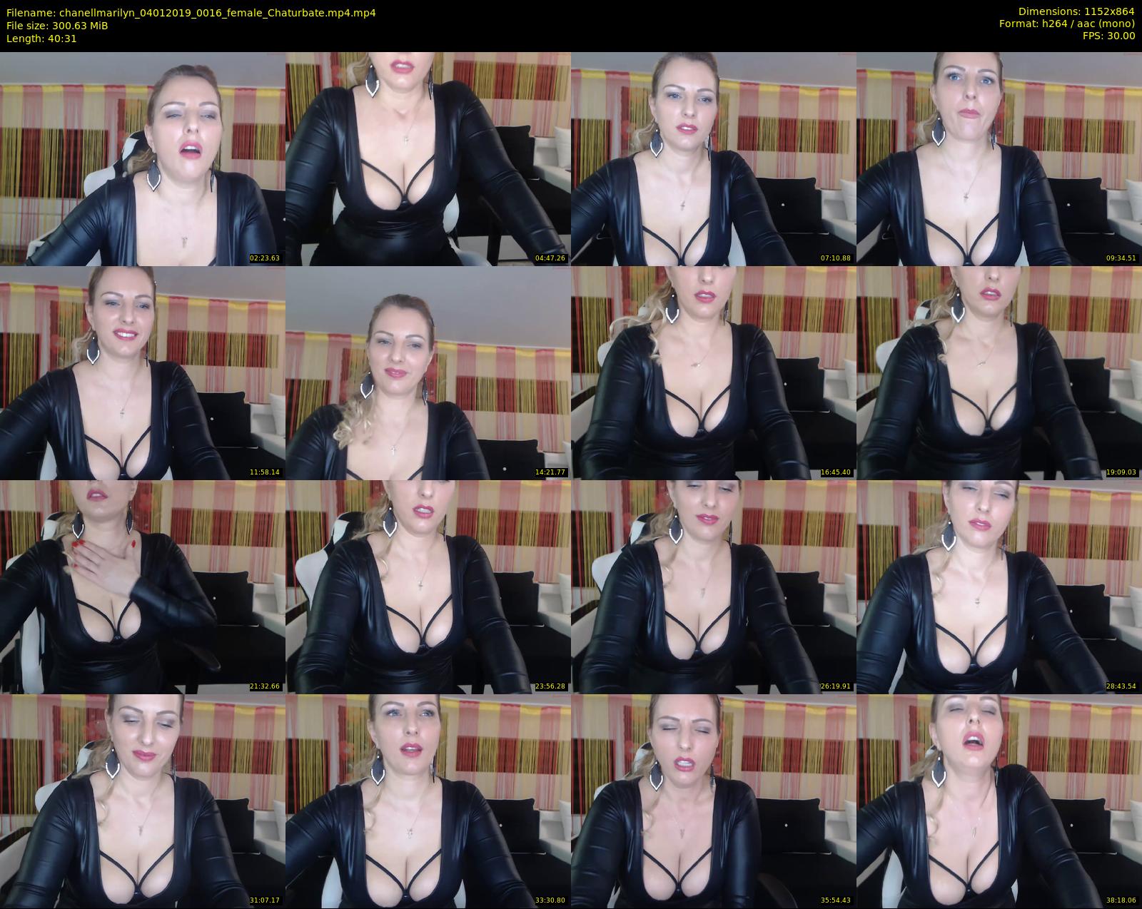 chanellmarilyn — 41 minute Chaturbate female cam show recording, 720p, Jan 4, 2019