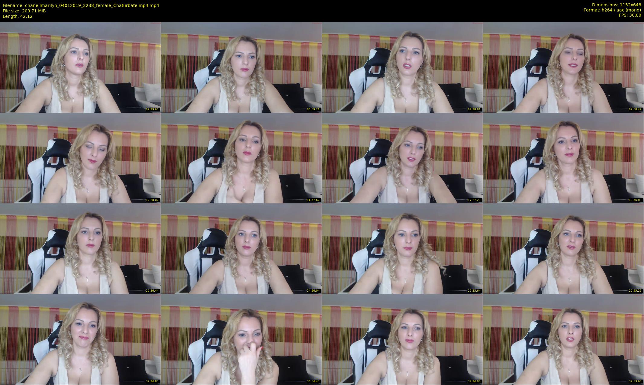 chanellmarilyn — 43 minute Chaturbate female cam show recording, 480p, Jan 4, 2019