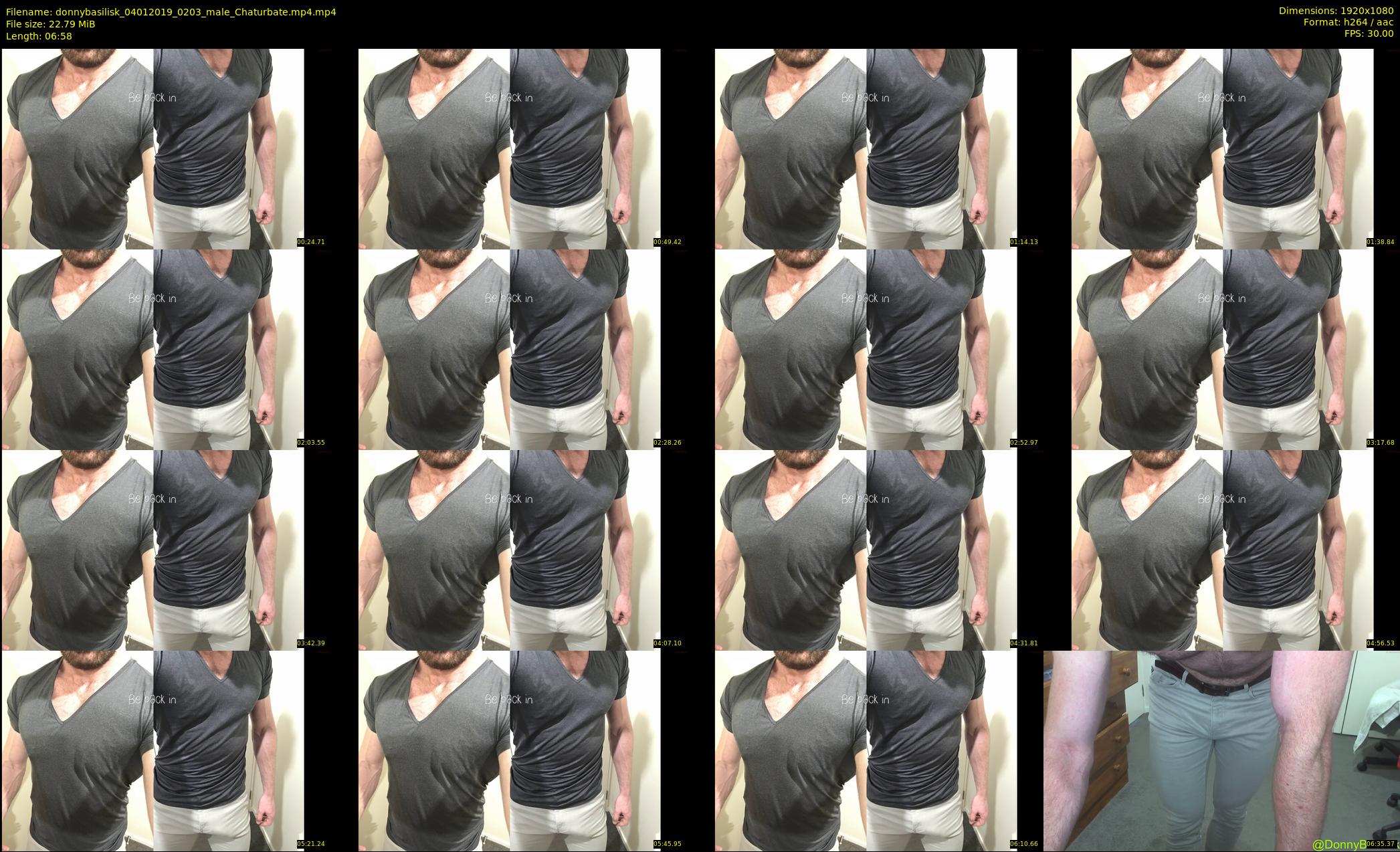 donnybasilisk — 7 minute Chaturbate male cam show recording, 1080p, Jan 4, 2019