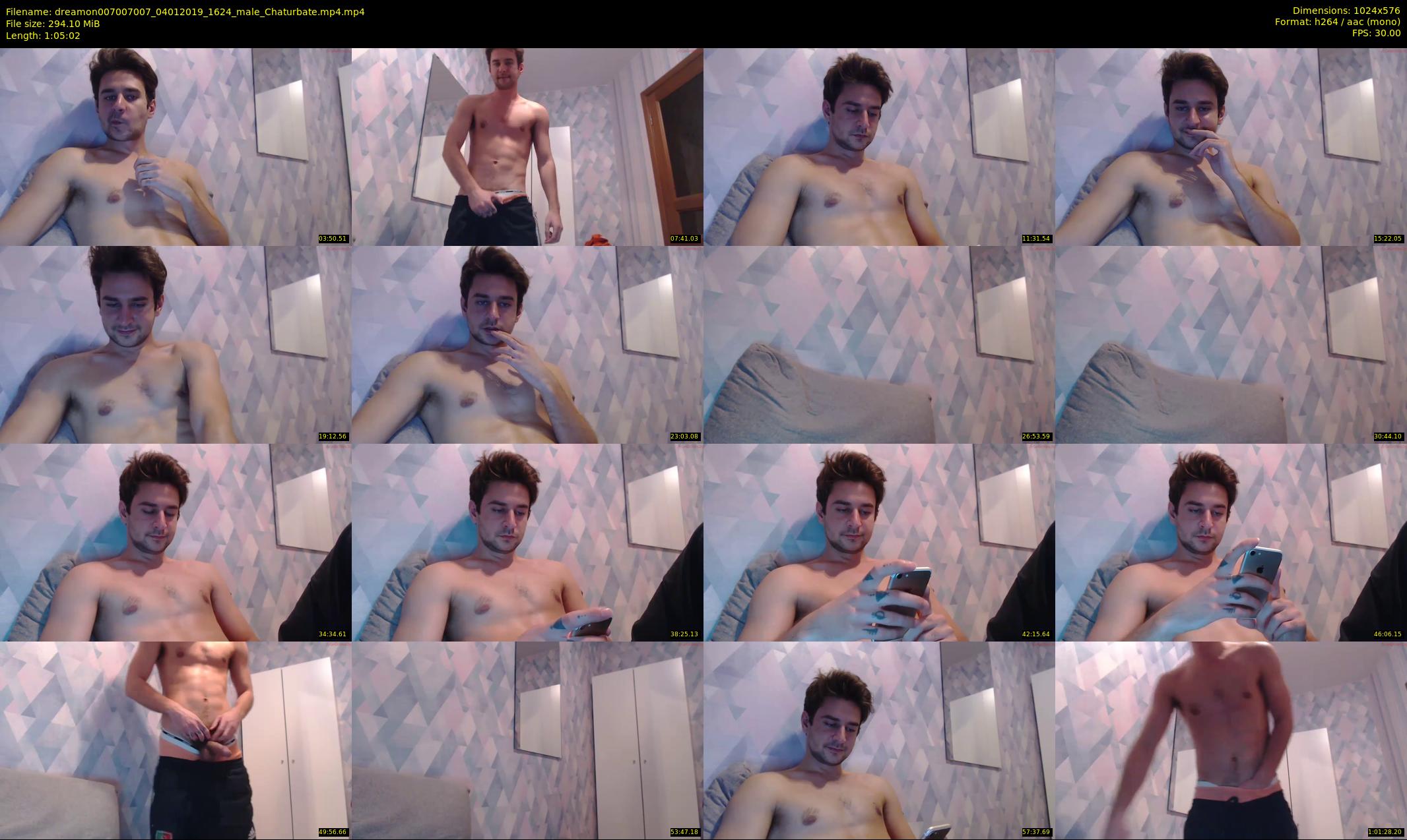 dreamon007007007 — 66 minute Chaturbate male cam show recording, 480p, Jan 4, 2019