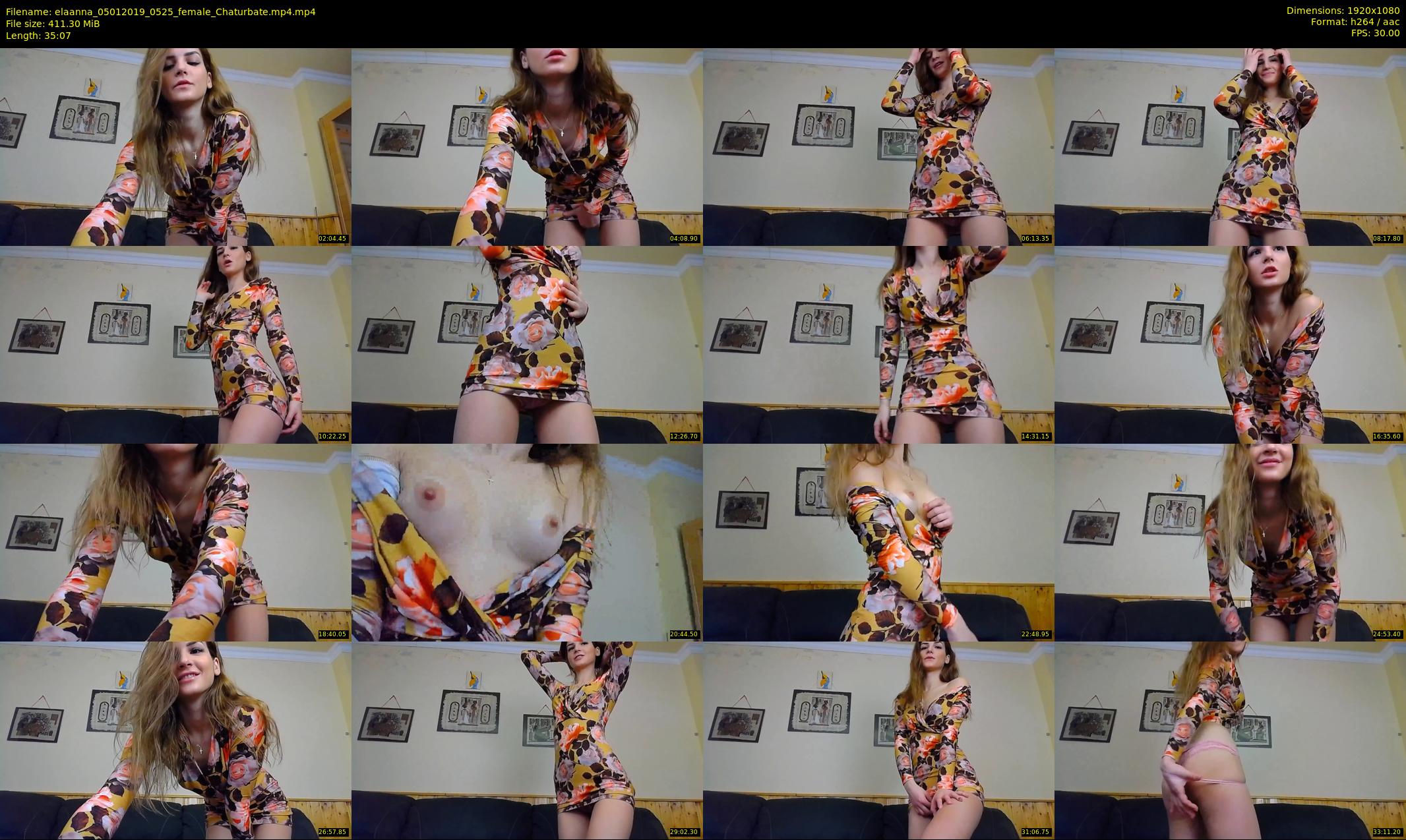 elaanna — 36 minute Chaturbate female cam show recording, 1080p, Jan 5, 2019