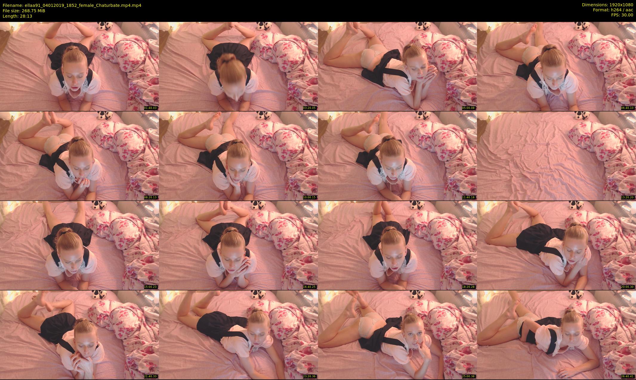 ellaa91 — 29 minute Chaturbate female cam show recording, 1080p, Jan 4, 2019
