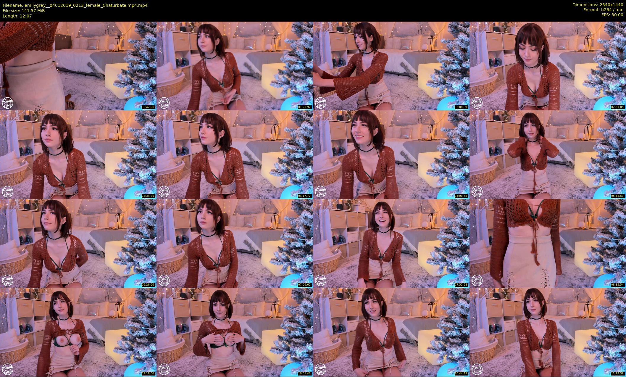 emilygrey_ — 13 minute Chaturbate female cam show recording, 1080p, Jan 4, 2019