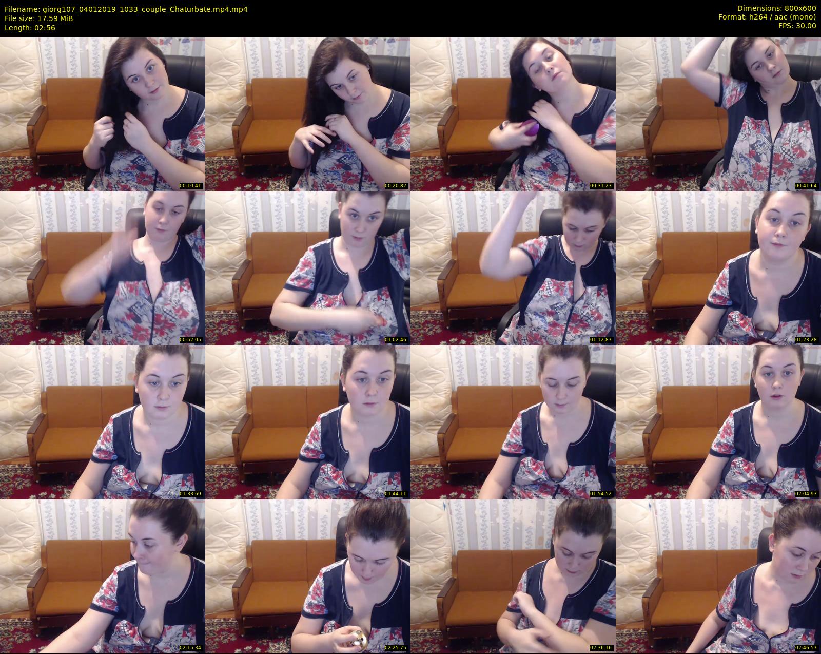 giorg107 — 3 minute Chaturbate couple cam show recording, 480p, Jan 4, 2019