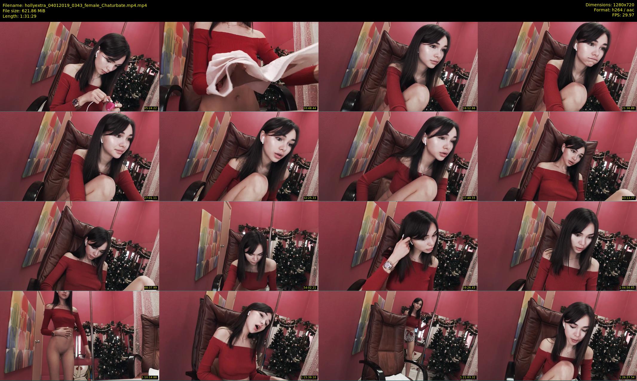 hollyextra — 92 minute Chaturbate female cam show recording, 720p, Jan 4, 2019