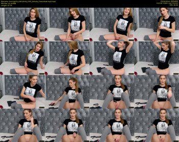 hornygirllx — 8 minute Chaturbate female cam show recording, 480p, Jan 3, 2019