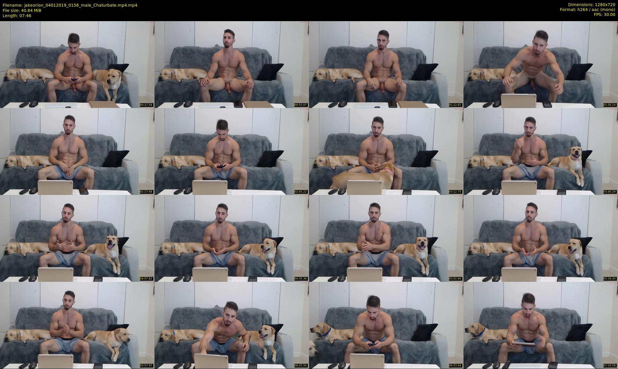 jakeorion — 8 minute Chaturbate male cam show recording, 720p, Jan 4, 2019