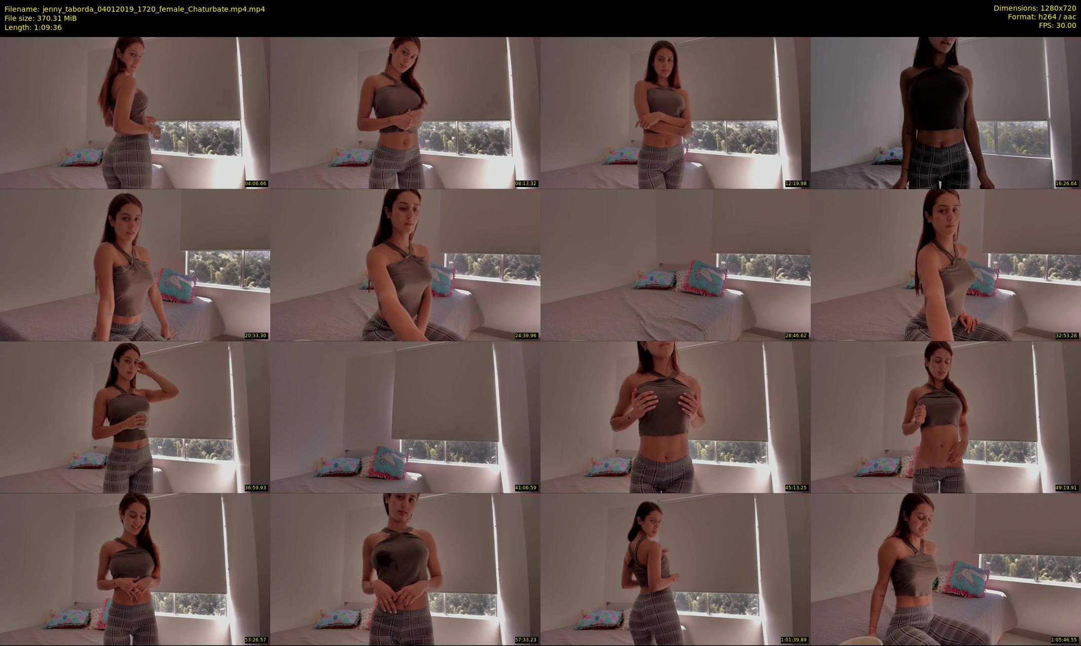 jenny_taborda — 70 minute Chaturbate female cam show recording, 720p, Jan 4, 2019