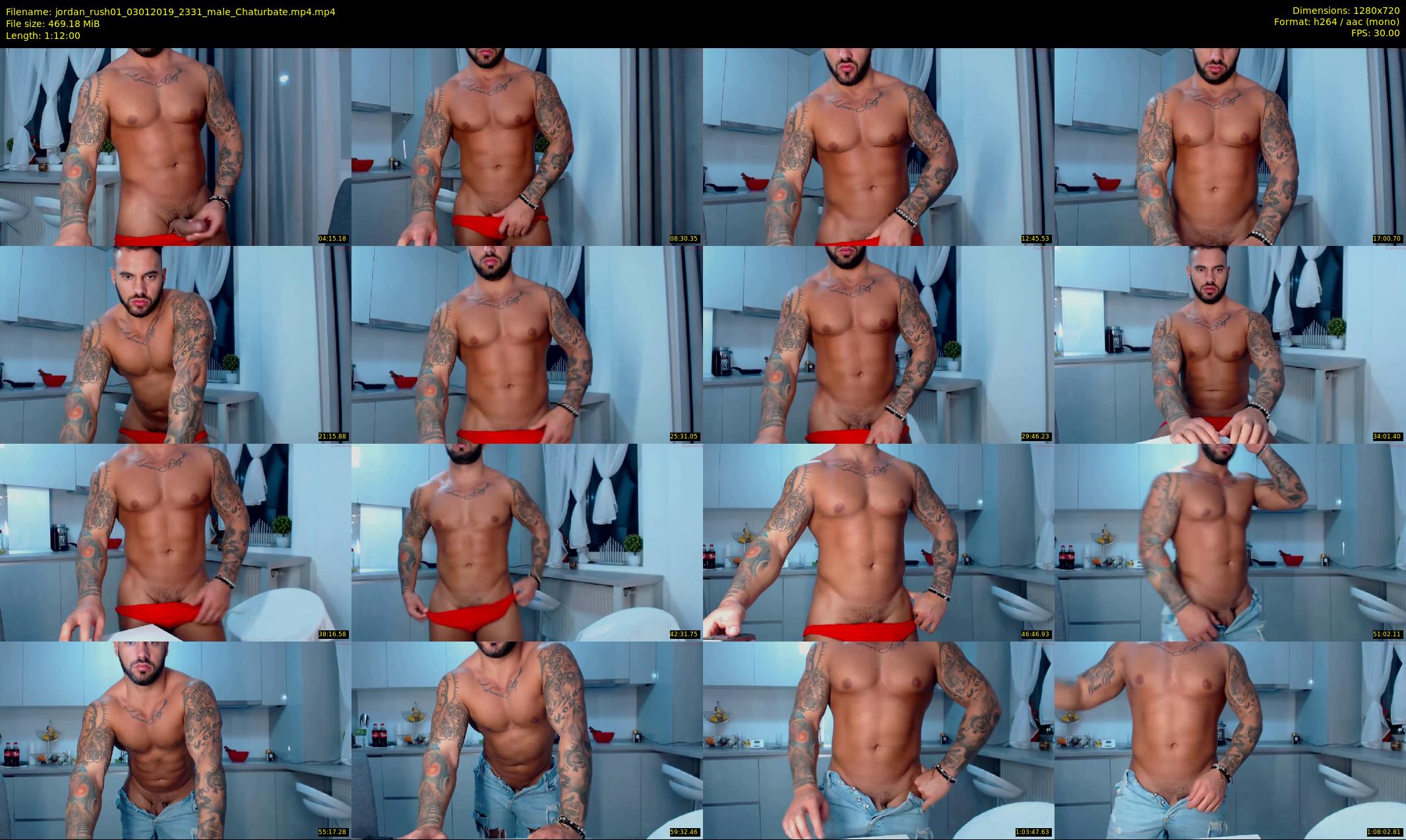jordan_rush01 — 72 minute Chaturbate male cam show recording, 720p, Jan 3, 2019