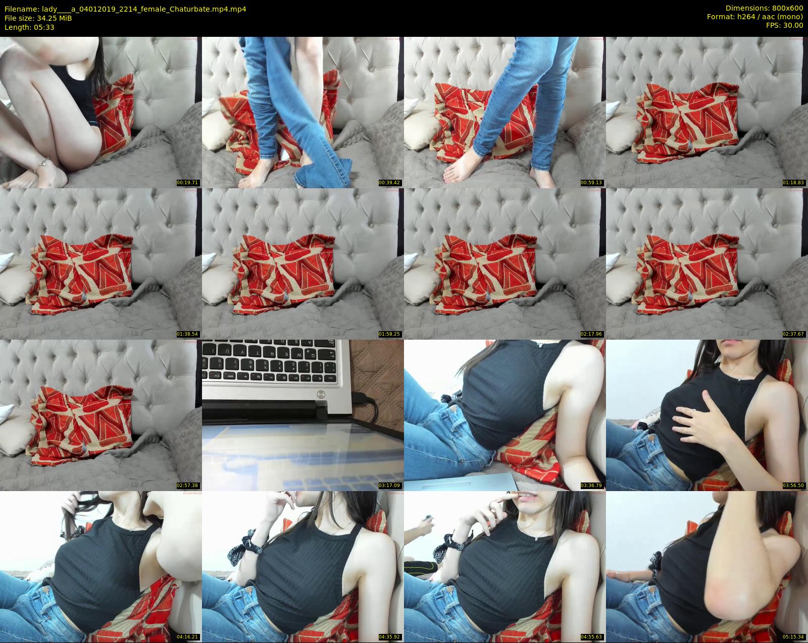 lady____a — 6 minute Chaturbate female cam show recording, 480p, Jan 4, 2019