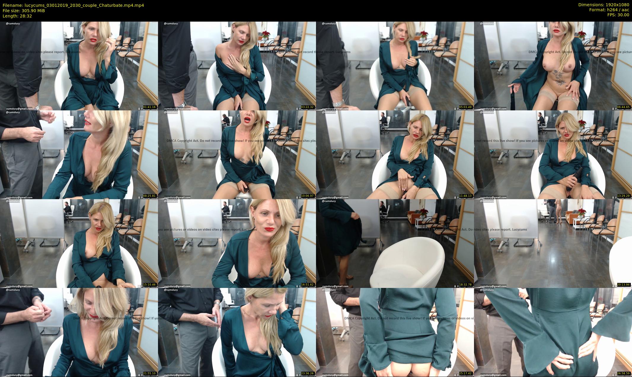 lucycums — 29 minute Chaturbate couple cam show recording, 1080p, Jan 3, 2019