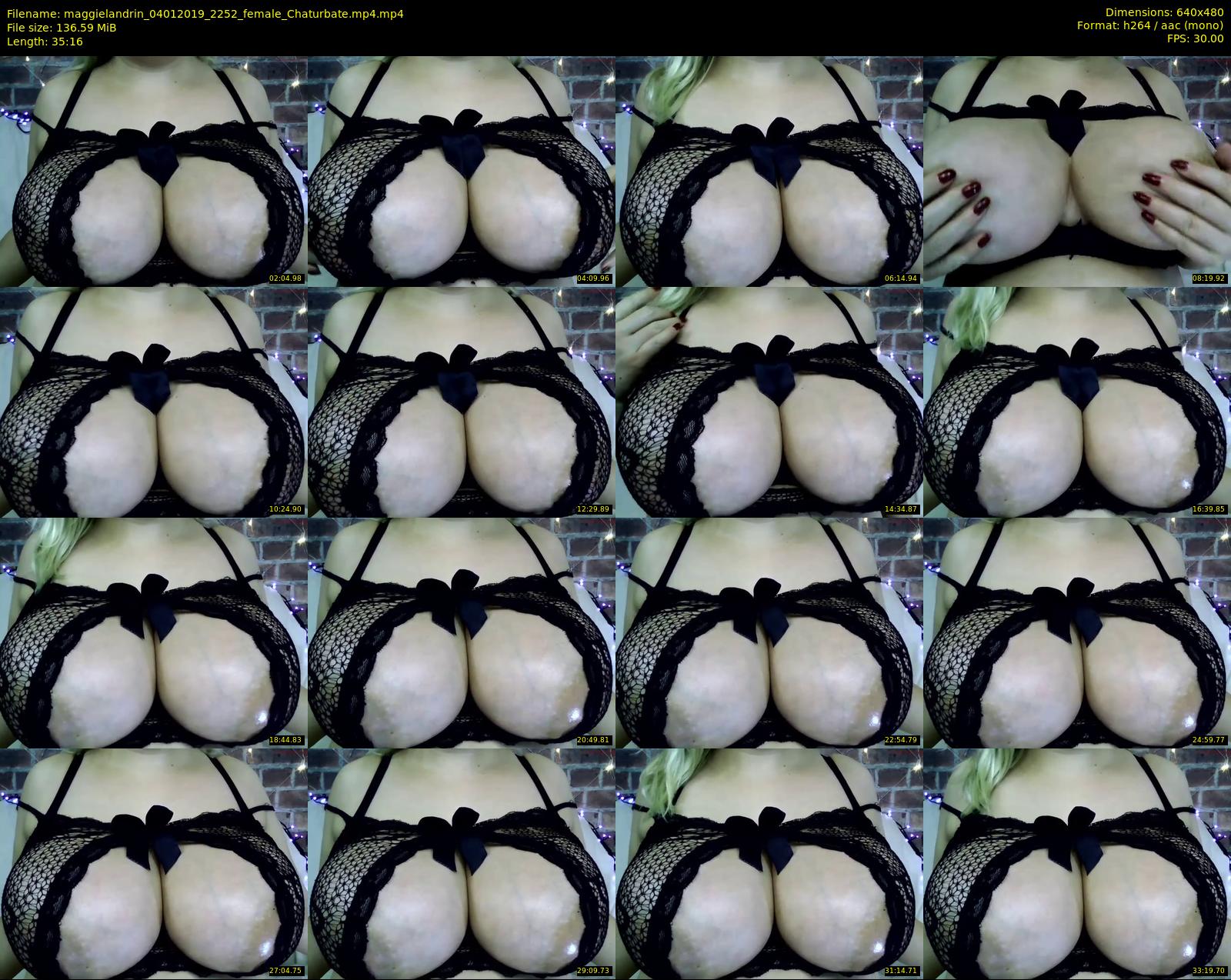 maggielandrin — 36 minute Chaturbate female cam show recording, 480p, Jan 4, 2019