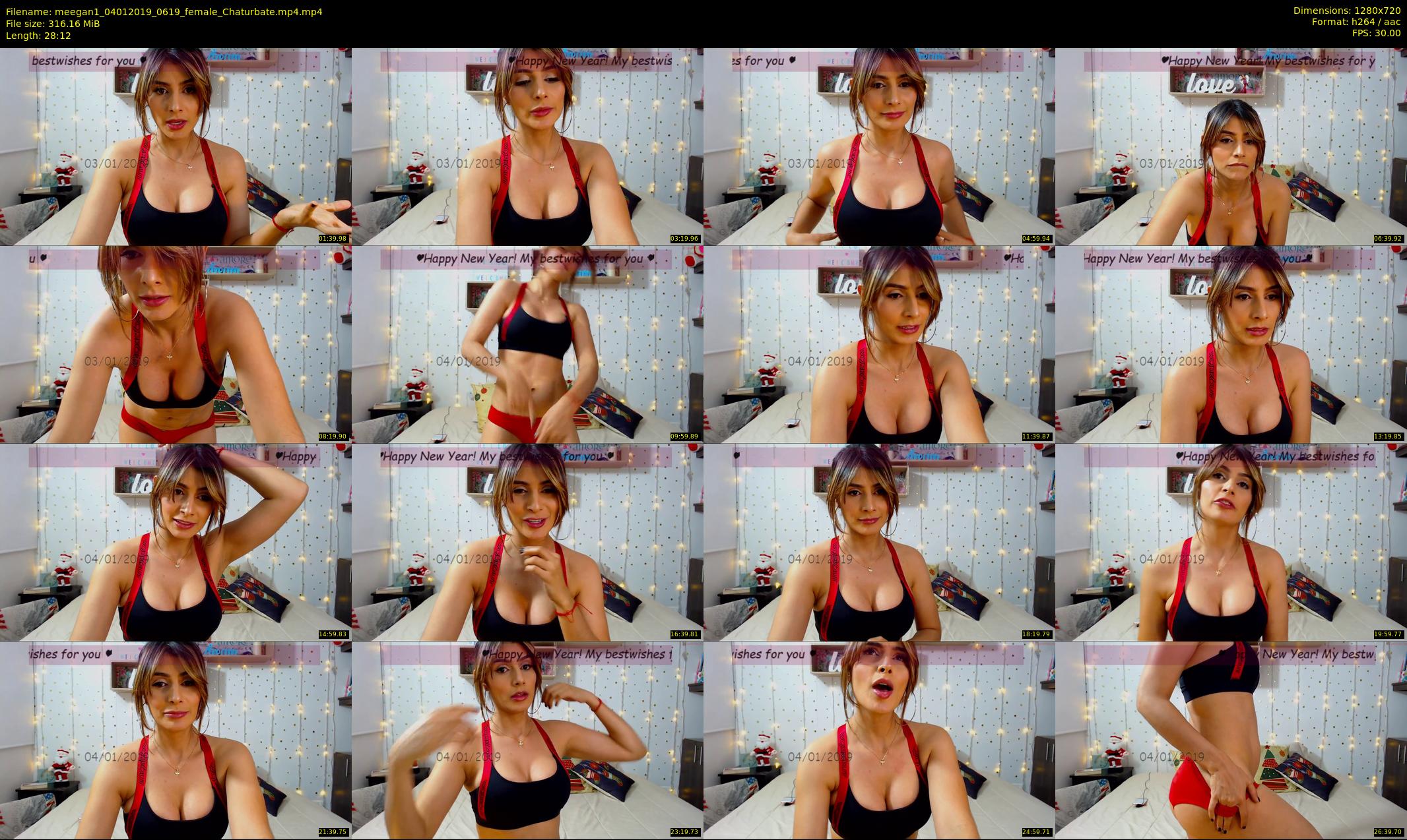 meegan1 — 29 minute Chaturbate female cam show recording, 720p, Jan 4, 2019