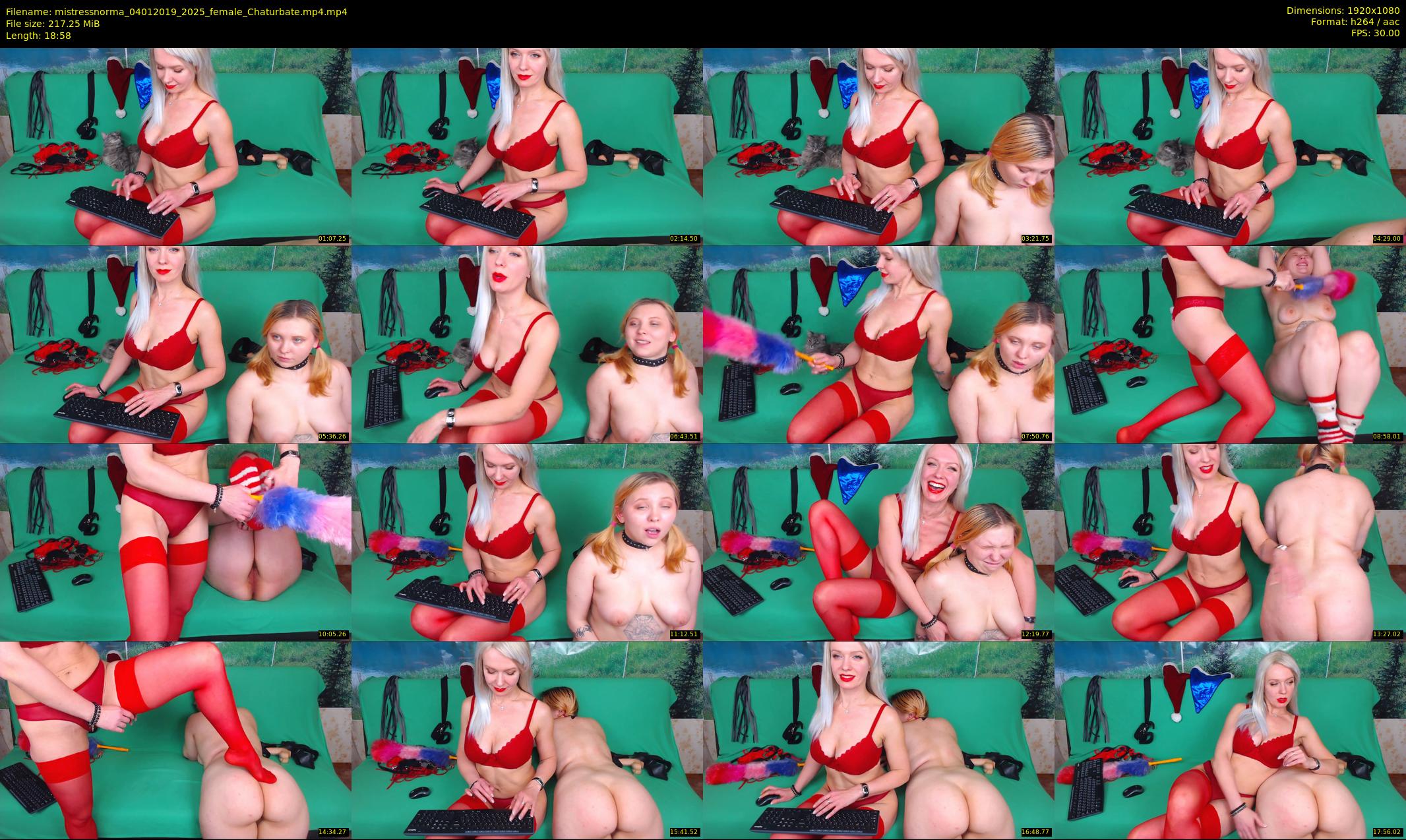 mistressnorma — 19 minute Chaturbate female cam show recording, 1080p, Jan 4, 2019