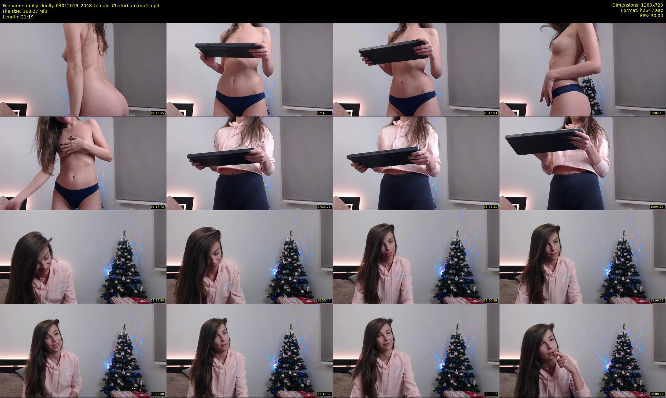 molly_doolly — 22 minute Chaturbate female cam show recording, 720p, Jan 4, 2019