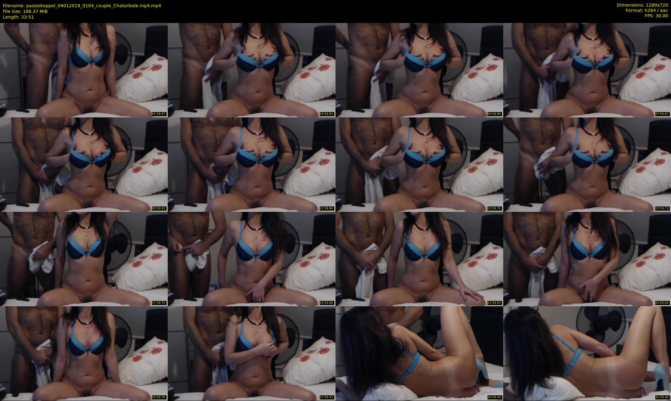 passiekoppel — 34 minute Chaturbate couple cam show recording, 720p, Jan 4, 2019
