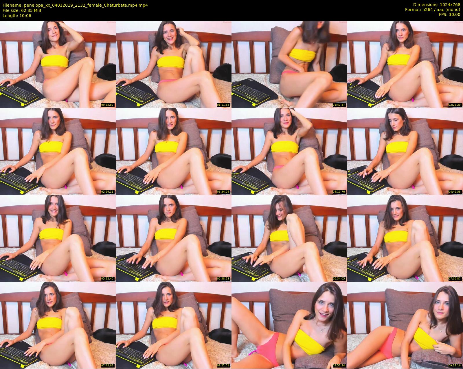 penelopa_xx — 11 minute Chaturbate female cam show recording, 720p, Jan 4, 2019