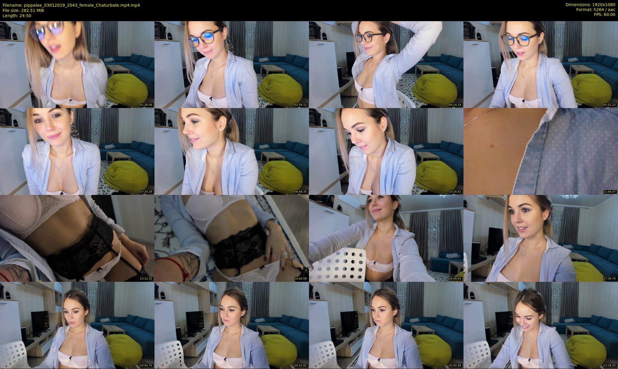 pippalee — 25 minute Chaturbate female cam show recording, 1080p, Jan 3, 2019