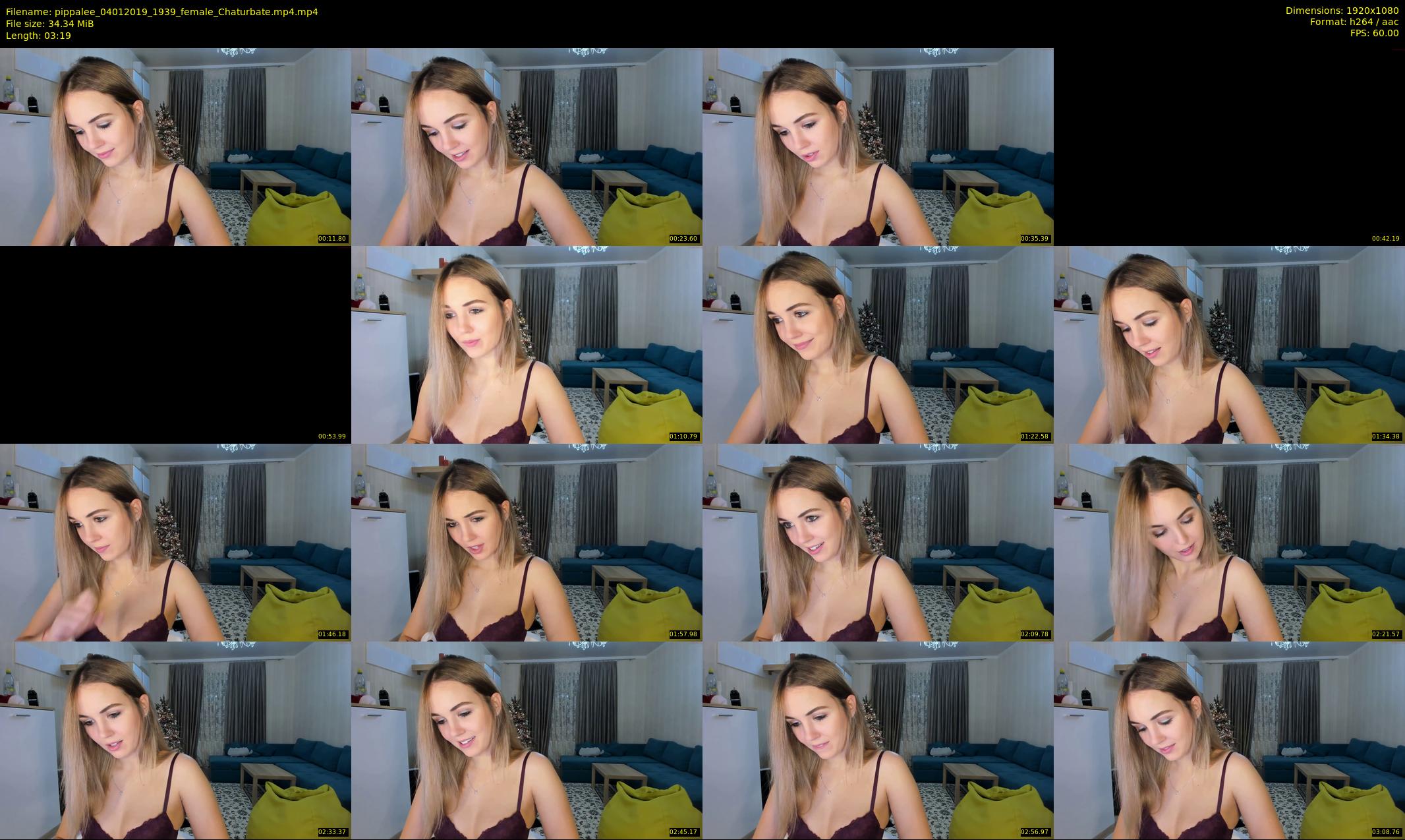 pippalee — 4 minute Chaturbate female cam show recording, 1080p, Jan 4, 2019