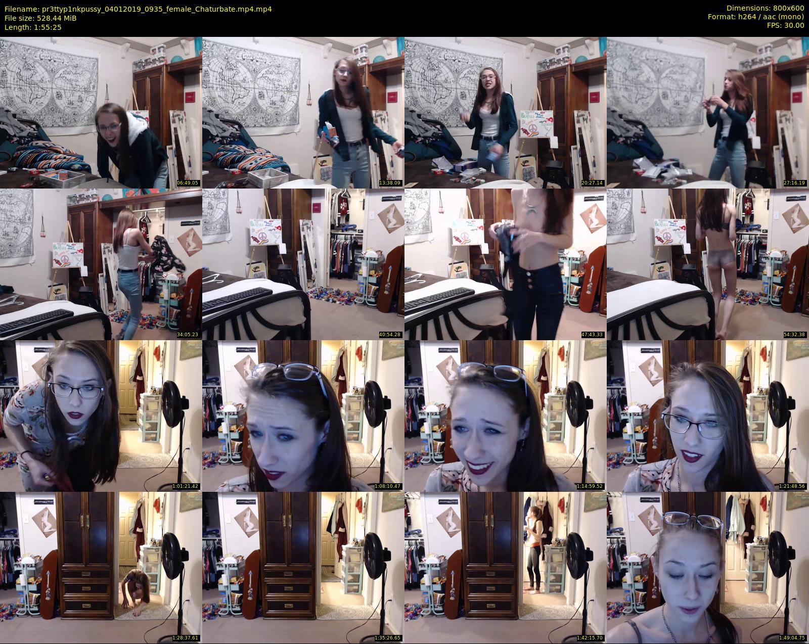 pr3ttyp1nkpussy — 116 minute Chaturbate couple cam show recording, 480p, Jan 4, 2019