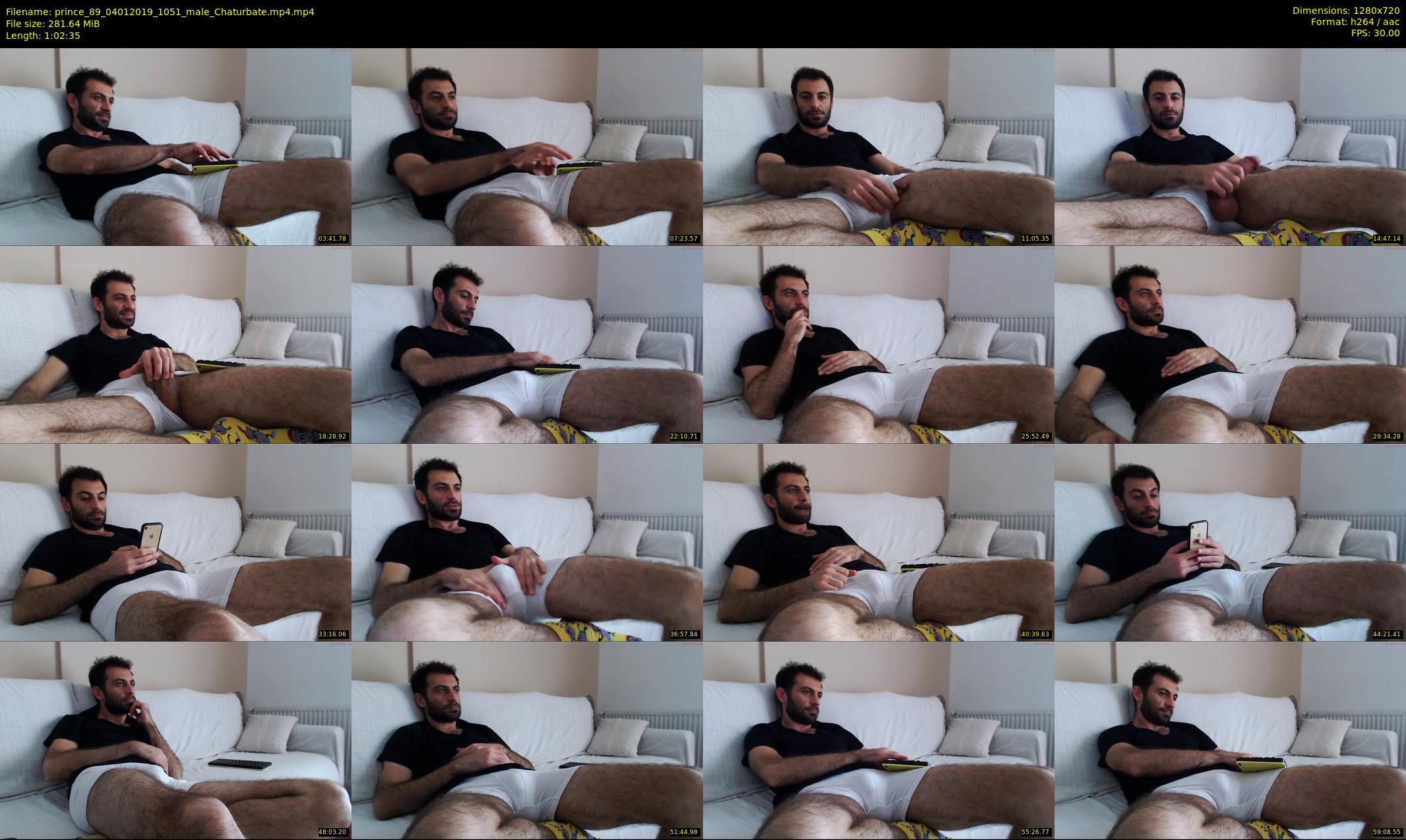 prince_89 — 63 minute Chaturbate male cam show recording, 720p, Jan 4, 2019
