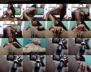 sexyhotblack21 — 35 minute Chaturbate female cam show recording, 480p, Jan 5, 2019
