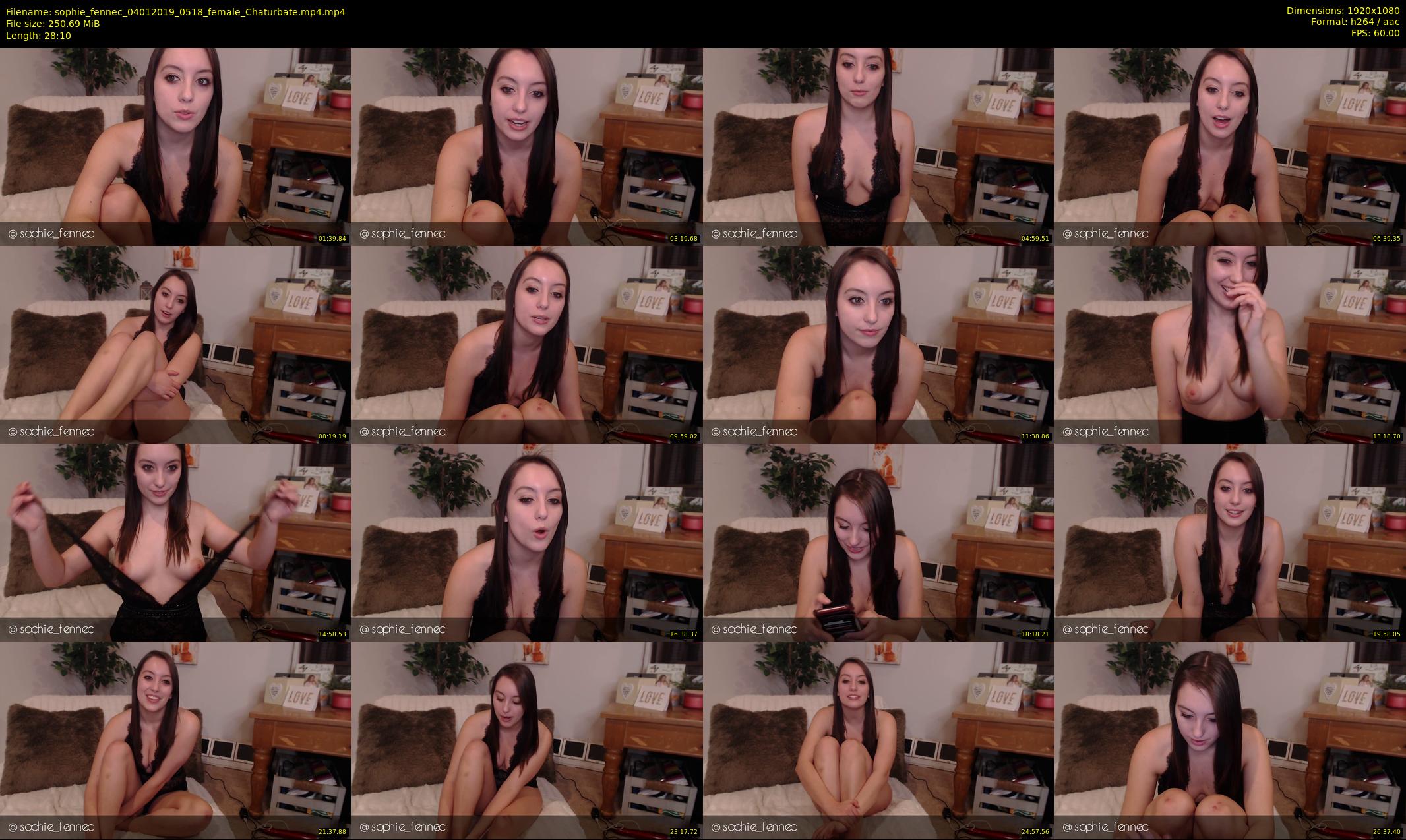 sophie_fennec — 29 minute Chaturbate female cam show recording, 1080p, Jan 4, 2019