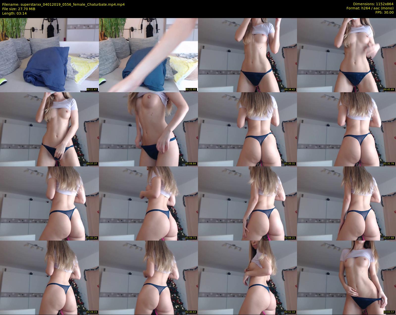 superstarxx — 4 minute Chaturbate female cam show recording, 720p, Jan 4, 2019