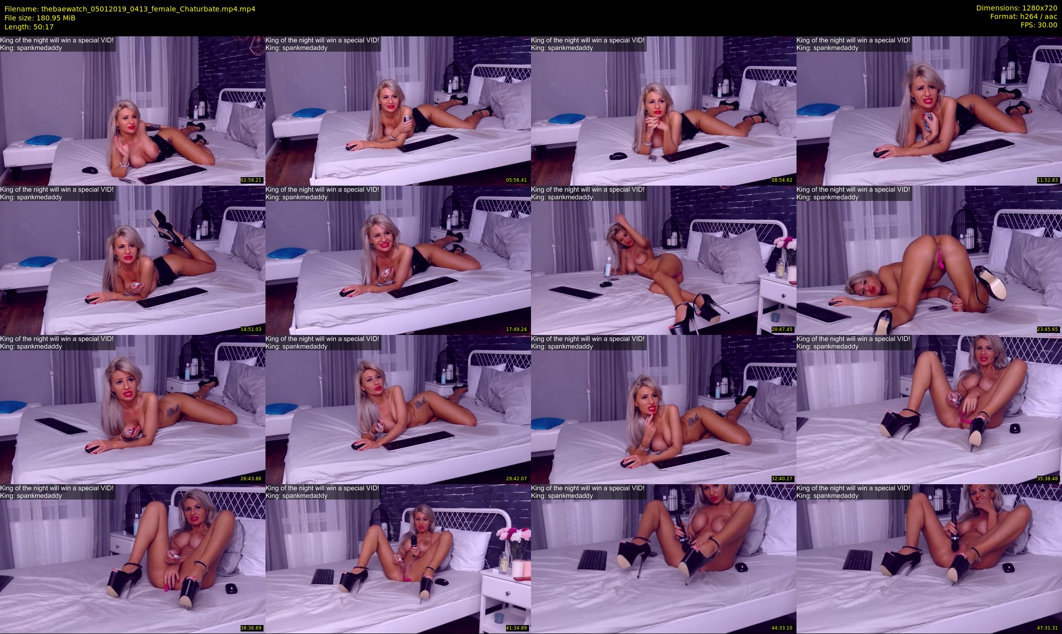 thebaewatch — 51 minute Chaturbate female cam show recording, 720p, Jan 5, 2019