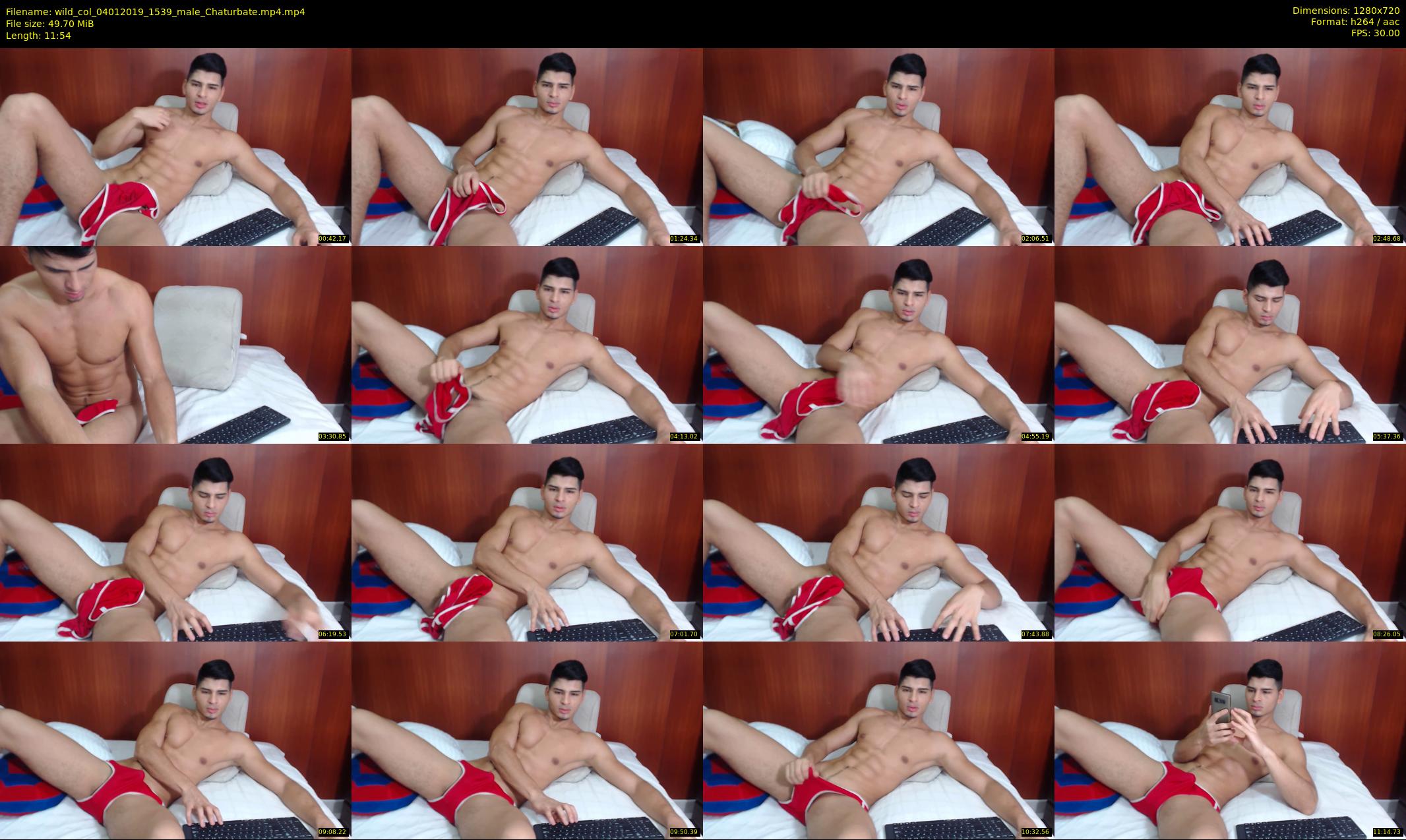 wild_col — 12 minute Chaturbate male cam show recording, 720p, Jan 4, 2019