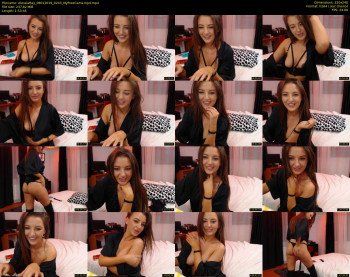 AlessiaRay — 114 minute MyFreeCams cam show recording, SD, Jan 6, 2019