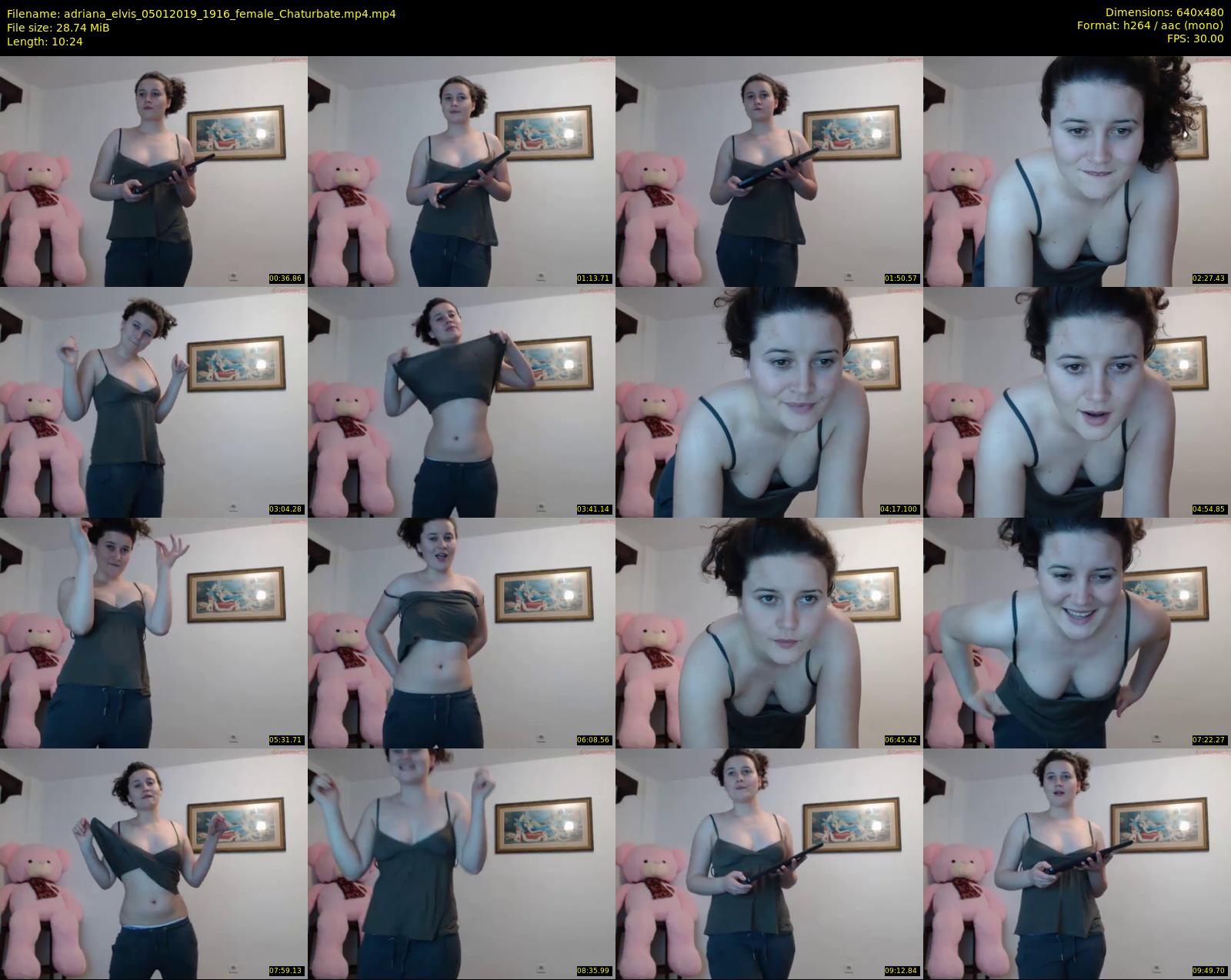 adriana_elvis — 11 minute Chaturbate couple cam show recording, 480p, Jan 5, 2019