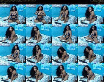 afrodita_smith08 — 27 minute Chaturbate female cam show recording, 480p, Jan 5, 2019