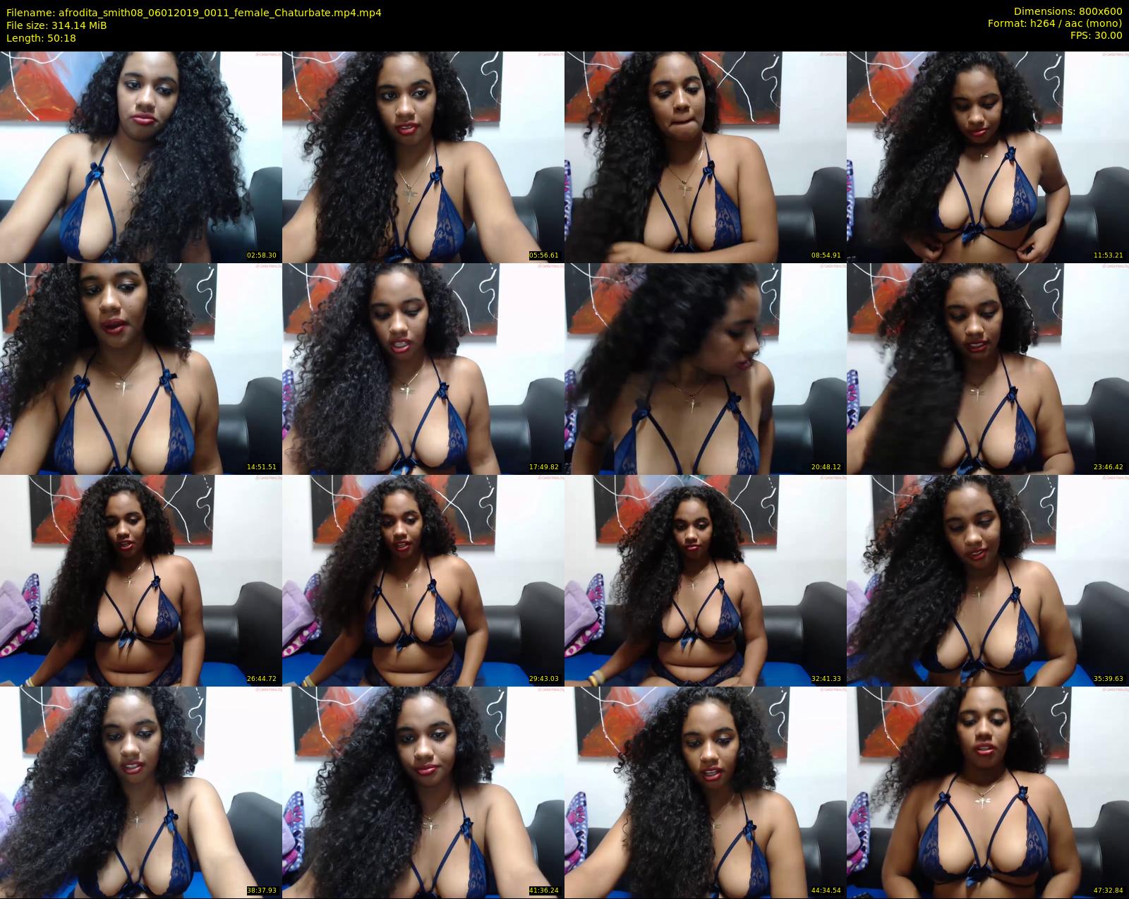afrodita_smith08 — 51 minute Chaturbate female cam show recording, 480p, Jan 6, 2019