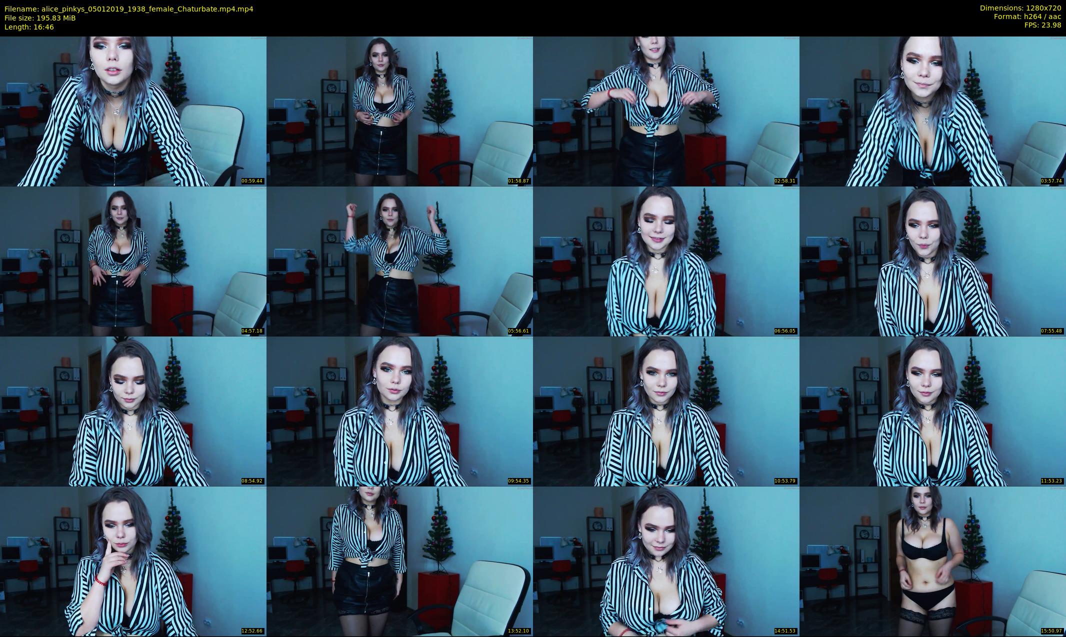 alice_pinkys — 17 minute Chaturbate female cam show recording, 720p, Jan 5, 2019