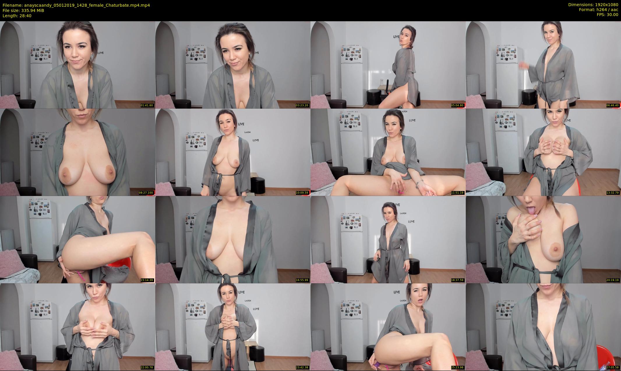 anayscaandy — 29 minute Chaturbate female cam show recording, 1080p, Jan 5, 2019