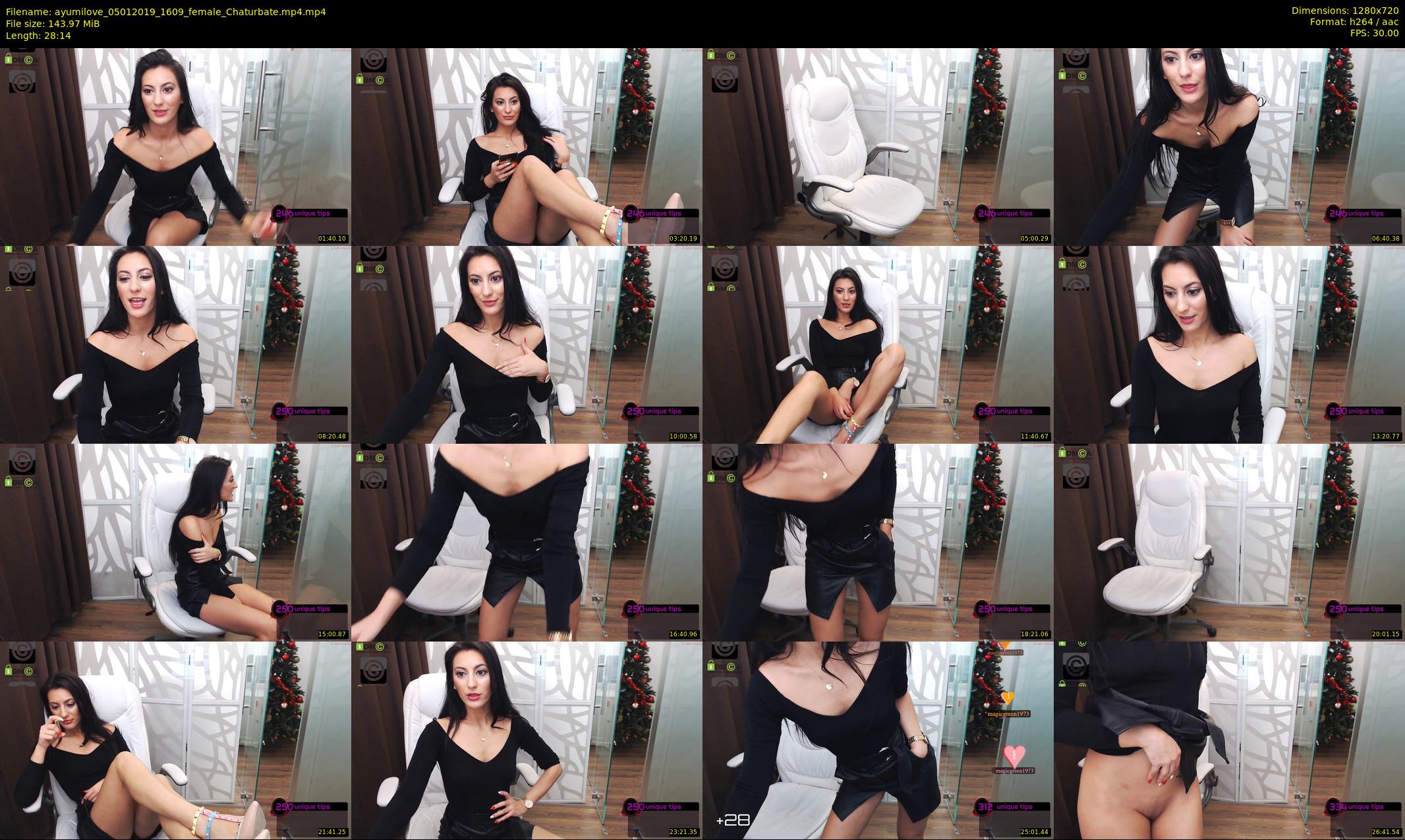 ayumilove — 29 minute Chaturbate female cam show recording, 720p, Jan 5, 2019