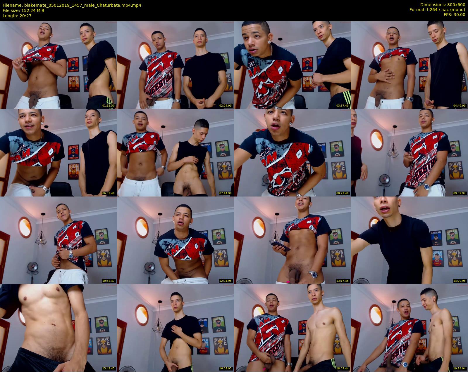 blakemate — 21 minute Chaturbate male cam show recording, 480p, Jan 5, 2019